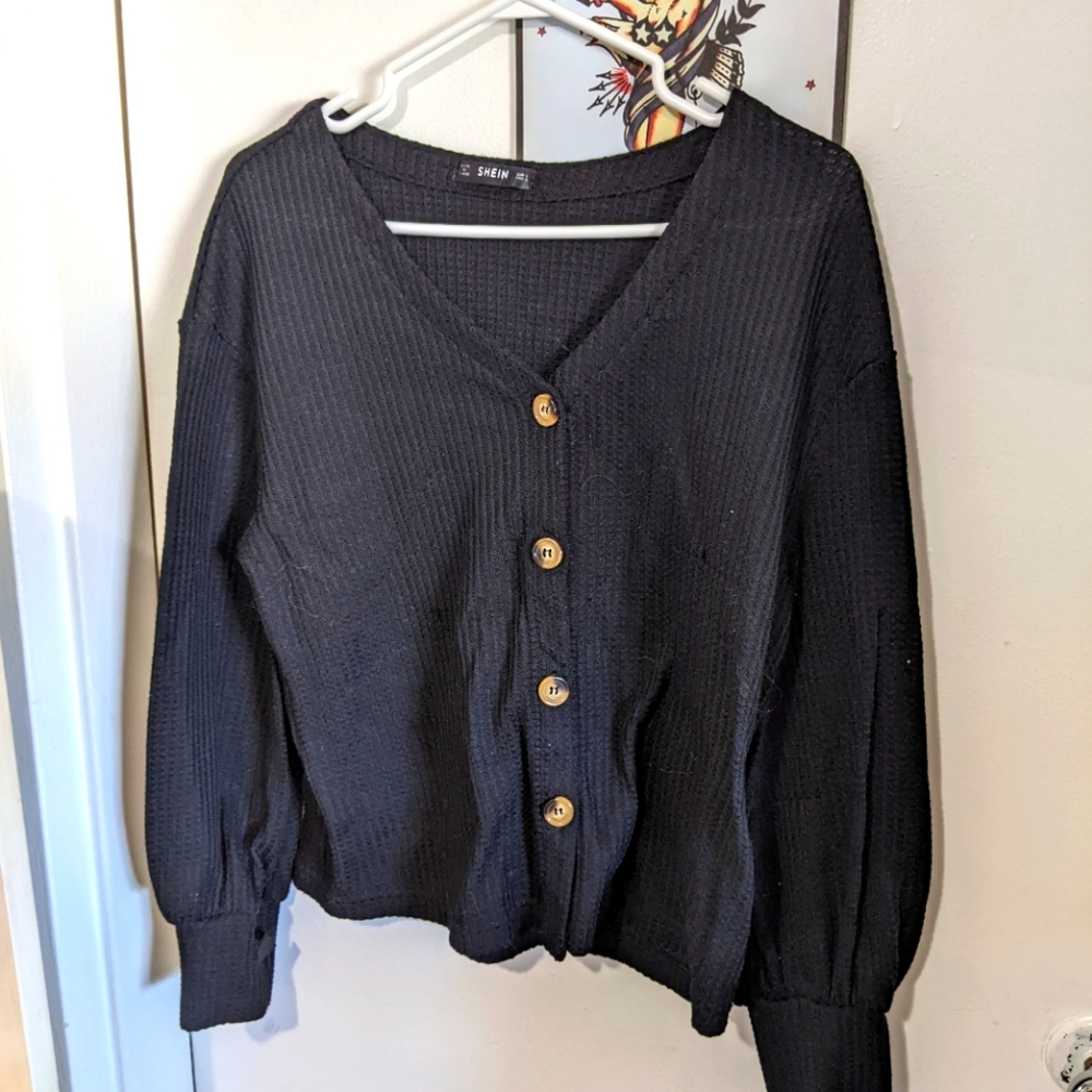 Cropped cardigan